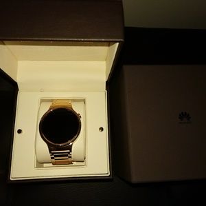 Gold Huawei Smart Watch